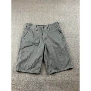 Freeworld Chino Shorts Men‎ 31 Gray Discord Relaxed Flat Front Cotton Skater